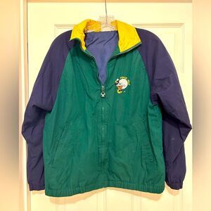 Mickey & Co Disney Vintage Minnie Golf Zip Up Windbreaker Jacket Size S